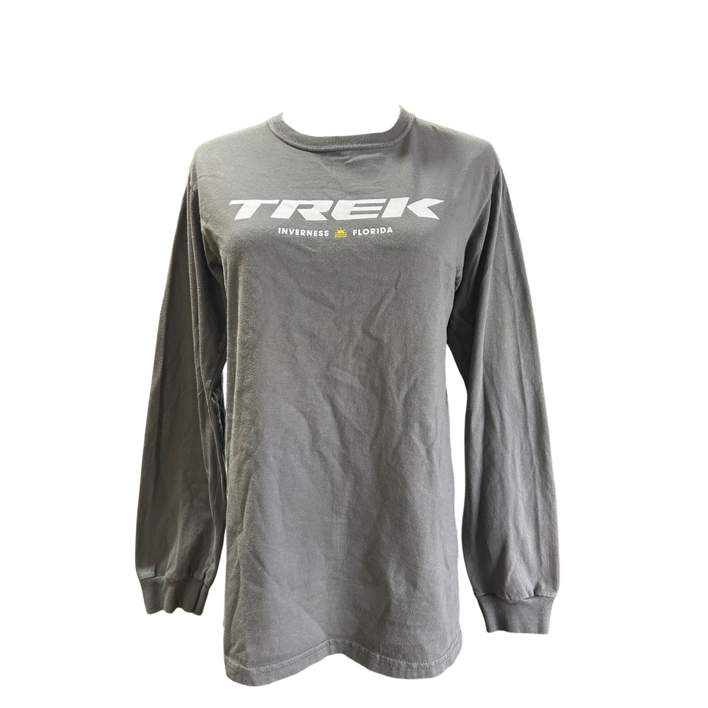 Econscious Trek Bicycle Inverness Florida Tee Small Long Sleeve Organic Cotton